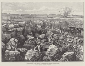 Nitrate Grounds in the Province of Tarapaca, Chile, Digging Out the Caliche by Melton Prior